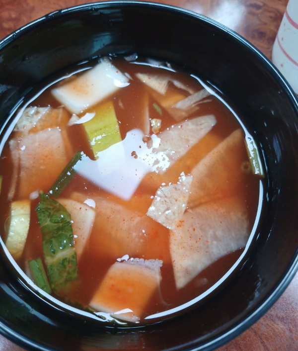 학곡리막국수 물김치