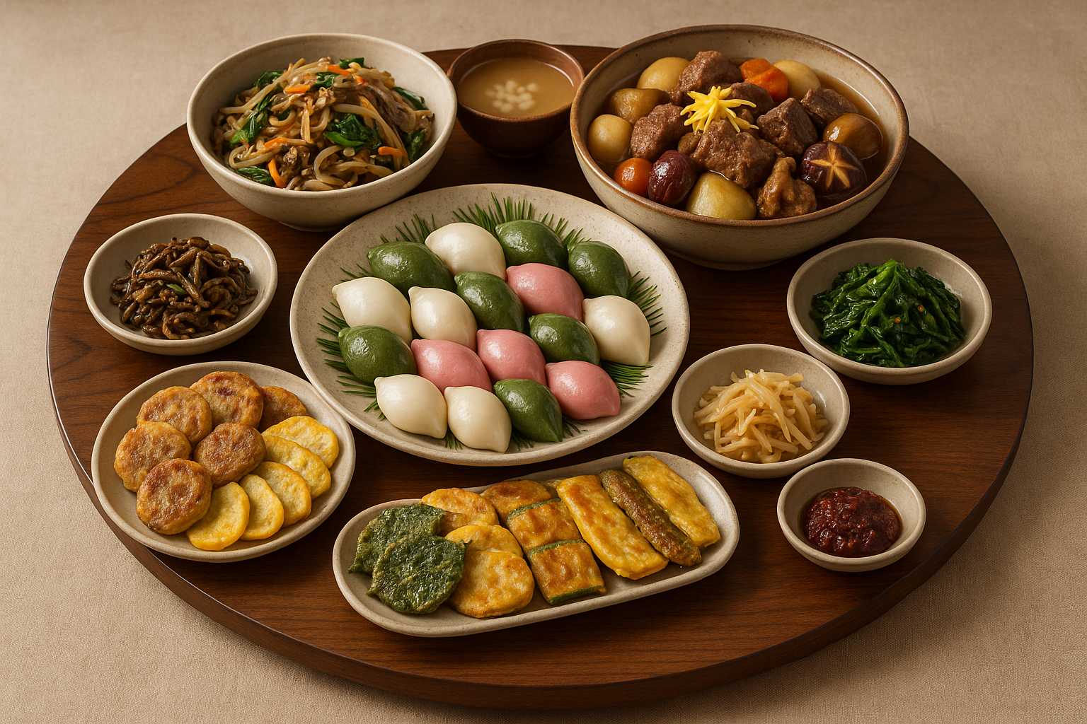 추석 음식 레시피 모음 - 풍성한 명절 상차림 완성하기