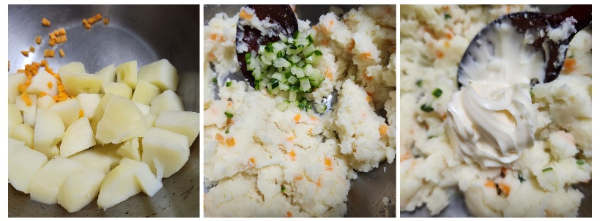 감자 샐러드 만드는 순서