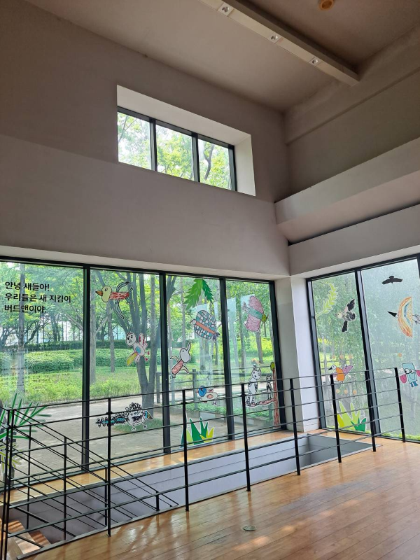 선유도이야기관 버드맨 스티커