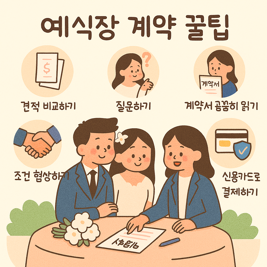 예식장 계약 시 호구 잡히지 않는 꿀팁 10가지 (식대, 보증인원)
