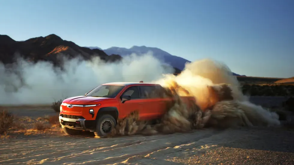 쉐보레 실버라도 EV 트레일보스 이미지