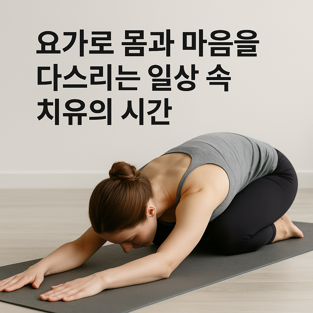 요가로 몸과 마음을 다스리는 일상 속 치유의 시간