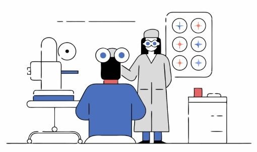 녹내장수술 전과정