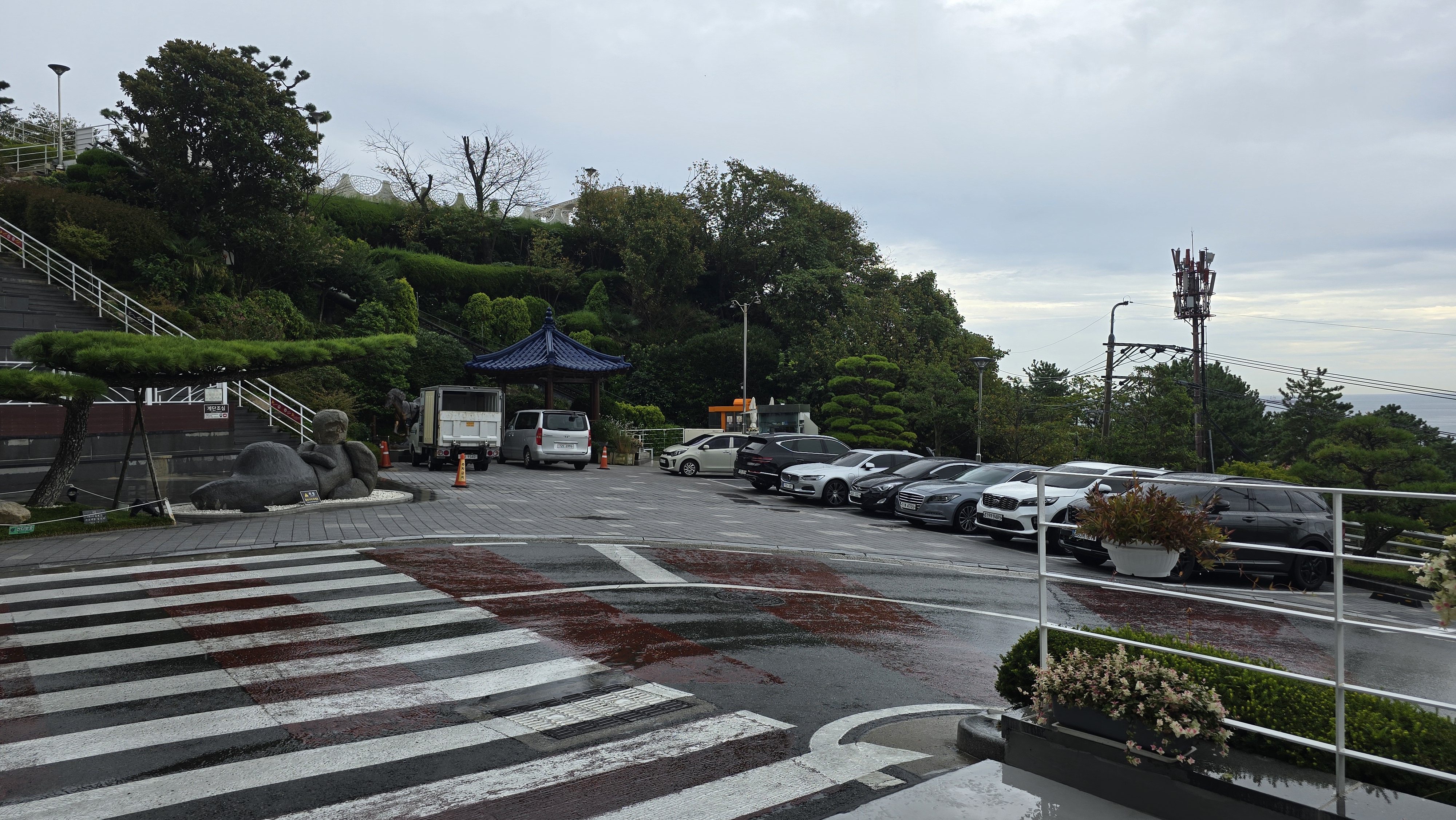 오채담 주차장