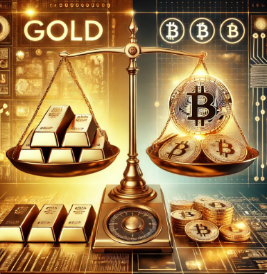 금 vs 비트코인 2025 투자 비교