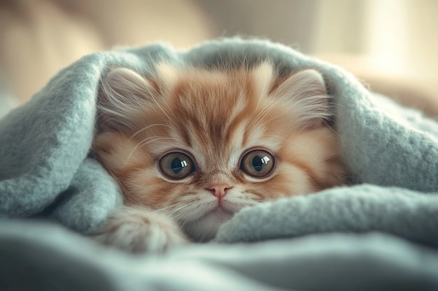 새끼고양이 목욕 후 관리