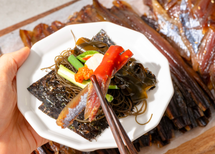 과메기 제철 구룡포 과메기 맛있게 먹는 법