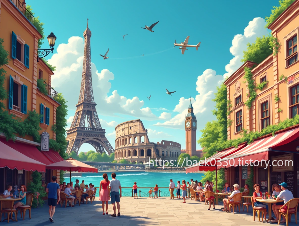 유럽 자유여행 경비