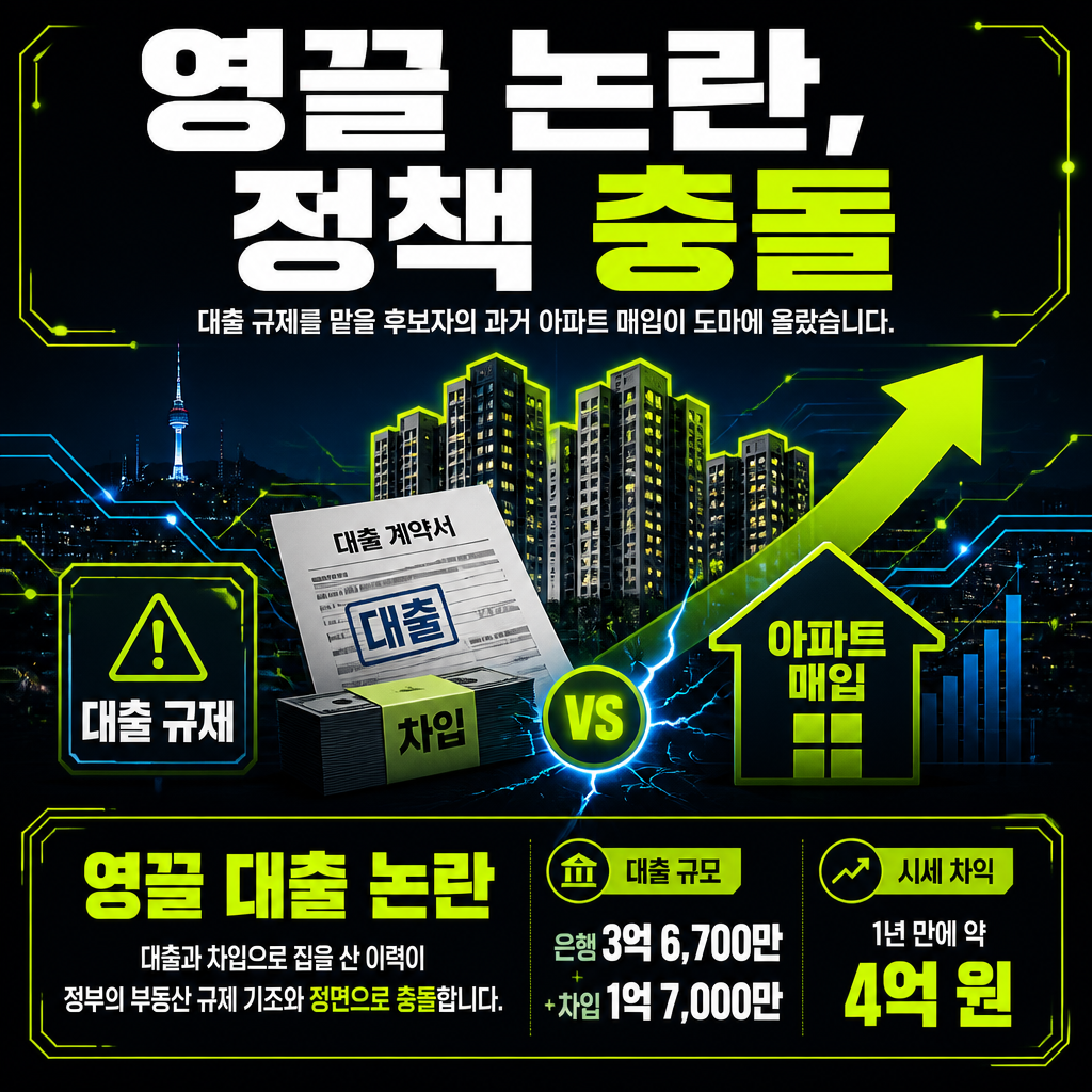 영끌 논란, 정책 충돌