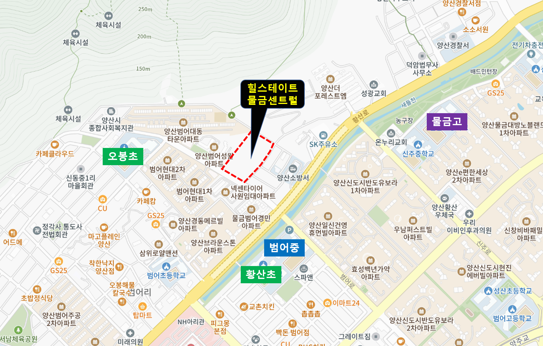 힐스테이트 물금센트럴 학군