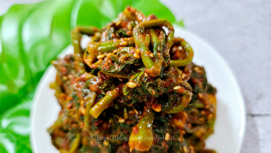 두릅 초무침