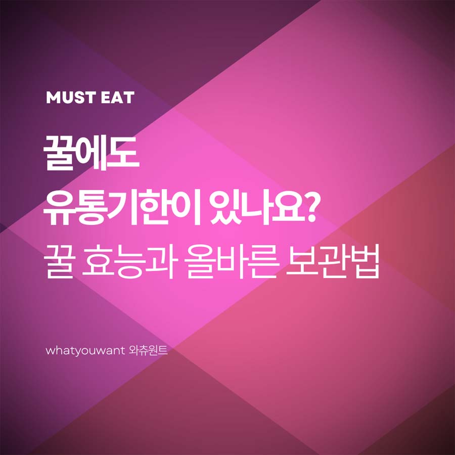 꿀은 상하지 않는다? 꿀 효능과 올바른 보관법