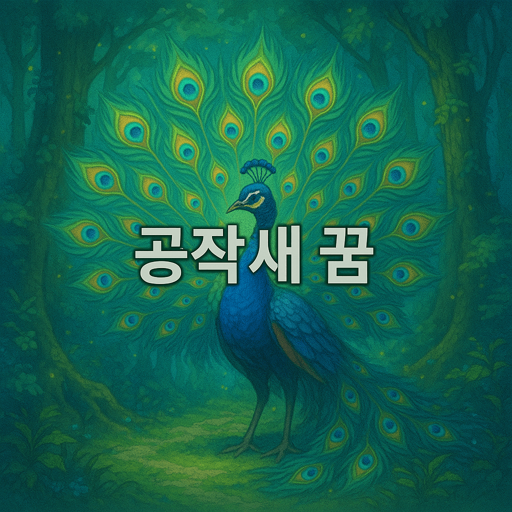 공작새 꿈 해몽