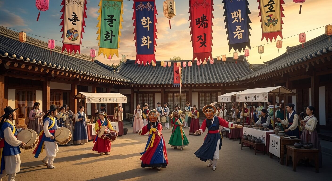 무형문화재 축제 관련 사진