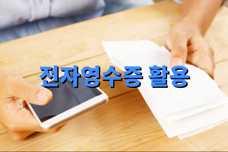 전자영수증 활용