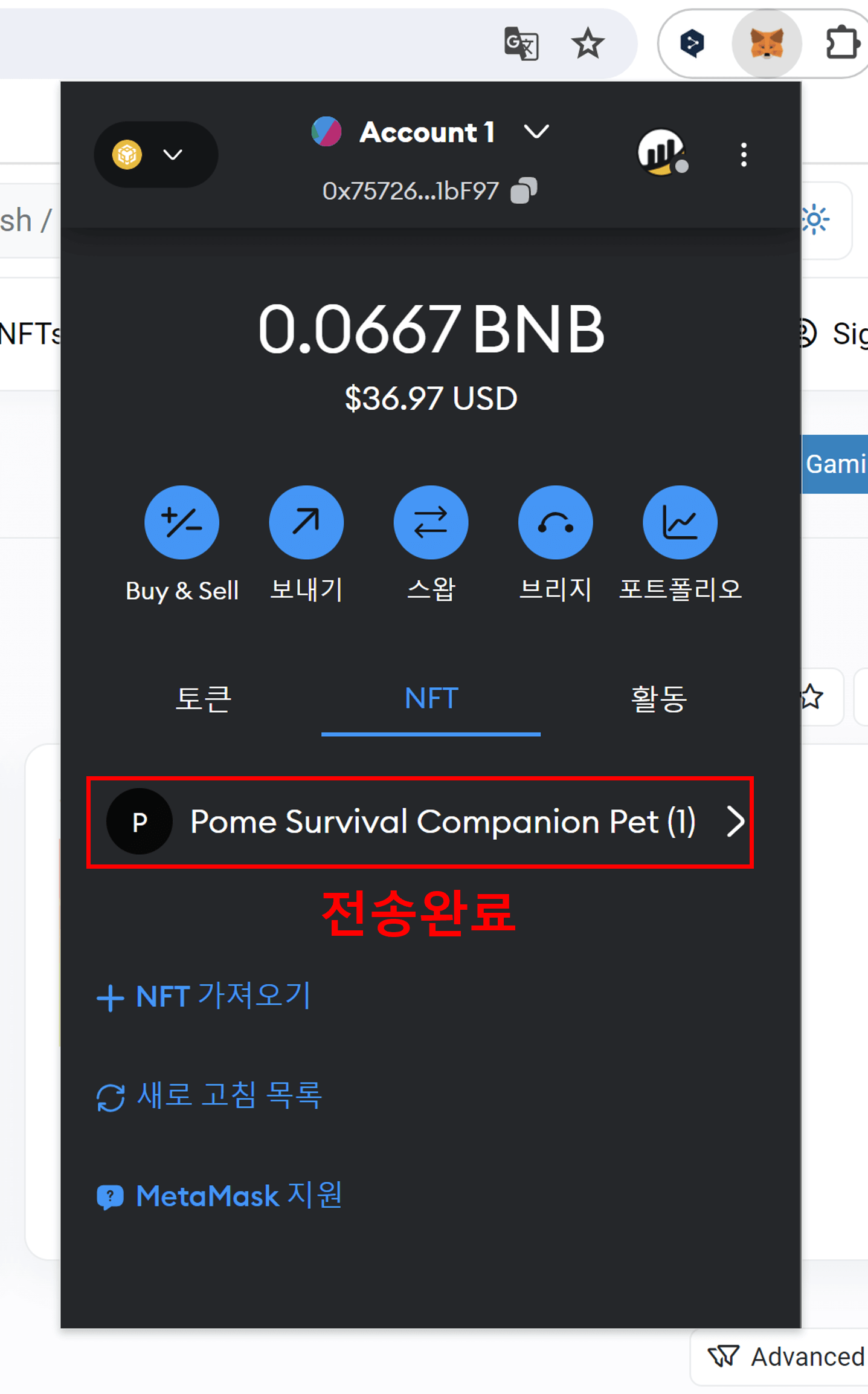 포메 서바이벌 NFT 구매하기20