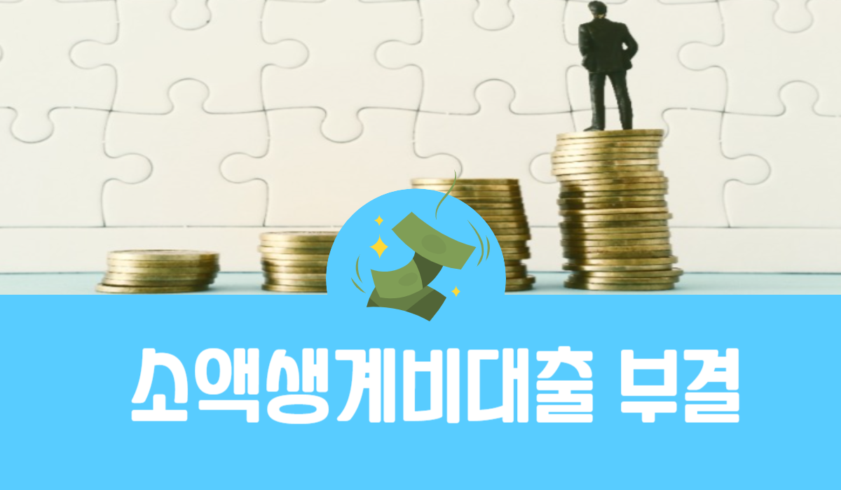 소액생계비대출 부결