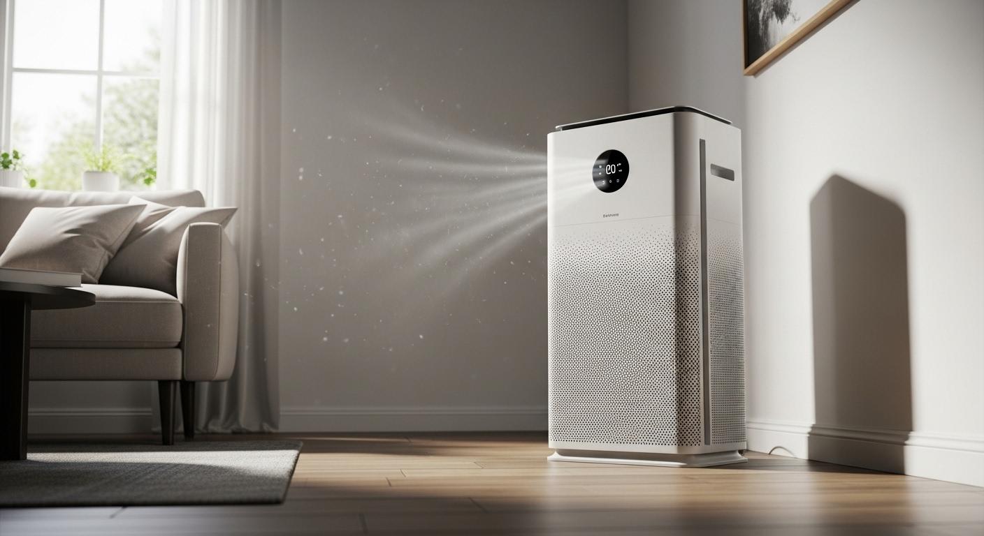 털날림 대형 공기청정기 내돈내산 후기