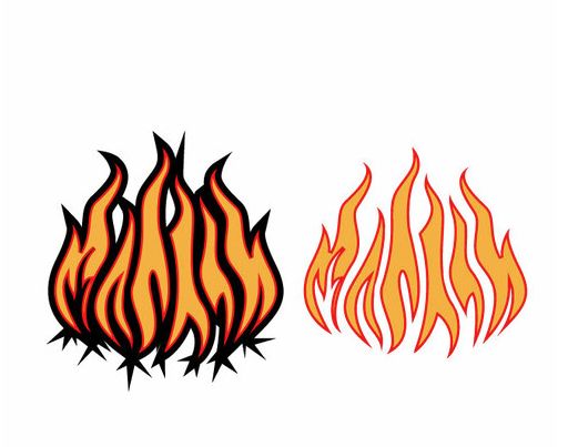 화재 불꽃 그림