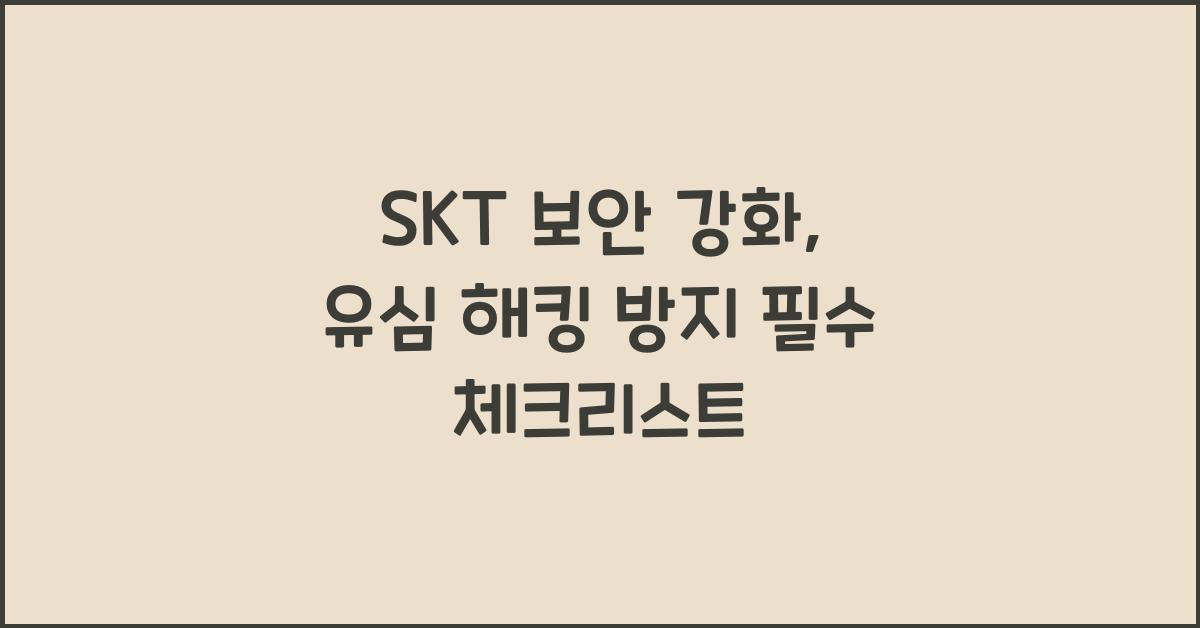 skt 보안 강화