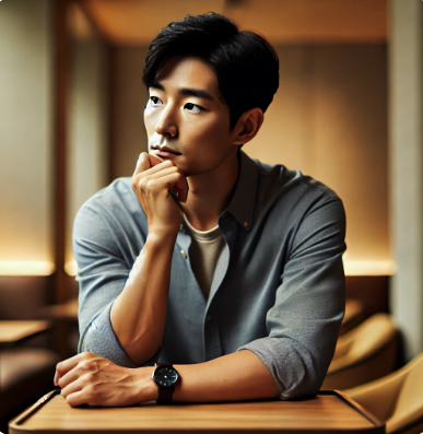 이직 고민을 하는 30대 회사원 관련 사진