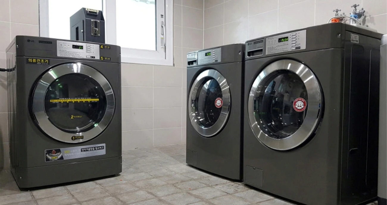 기숙사 세탁기 코인건조기