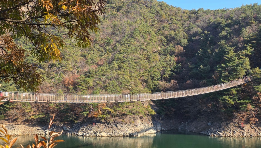 제천 옥순봉 출렁다리