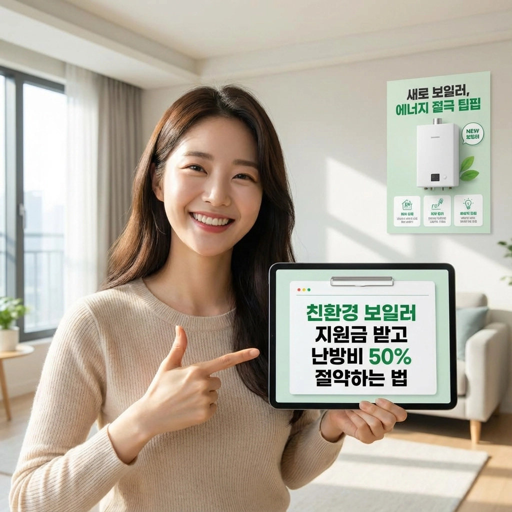 친환경 보일러 지원금 받고 난방비 50% 절약하는 법