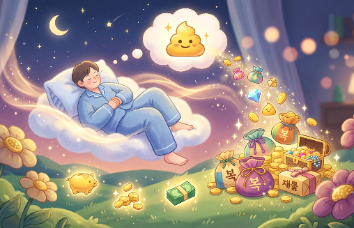 재물운을상징하는똥꿈