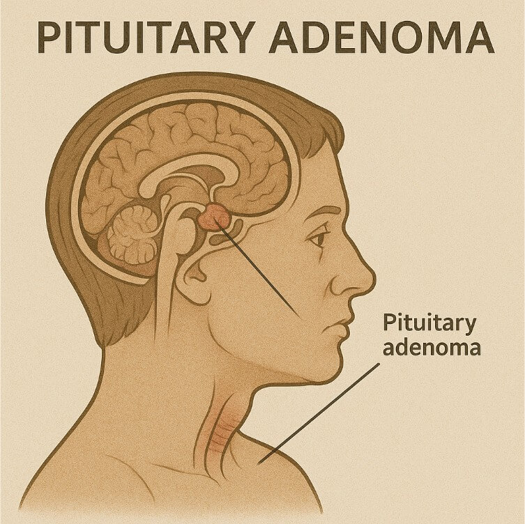 뇌하수체선종 관련 사진