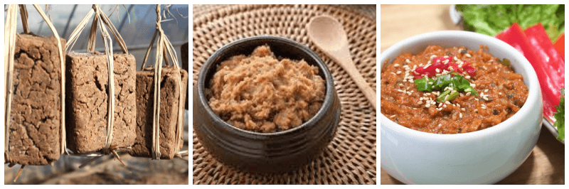 메주, 막장, 쌈장 사진