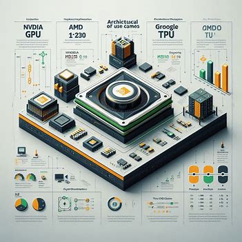 엔비디아 vs AMD vs 구글 TPU 관련 이미지