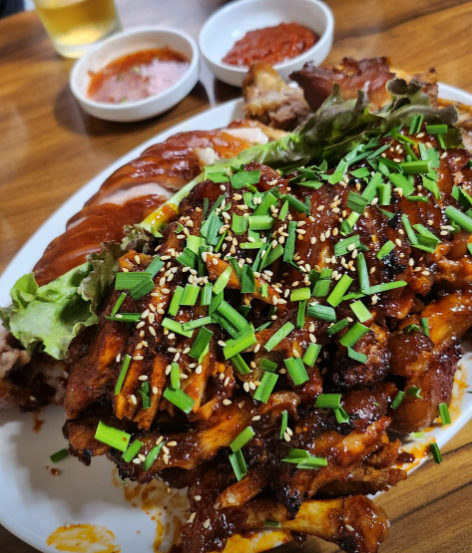 옥천매운족발 대표 메뉴