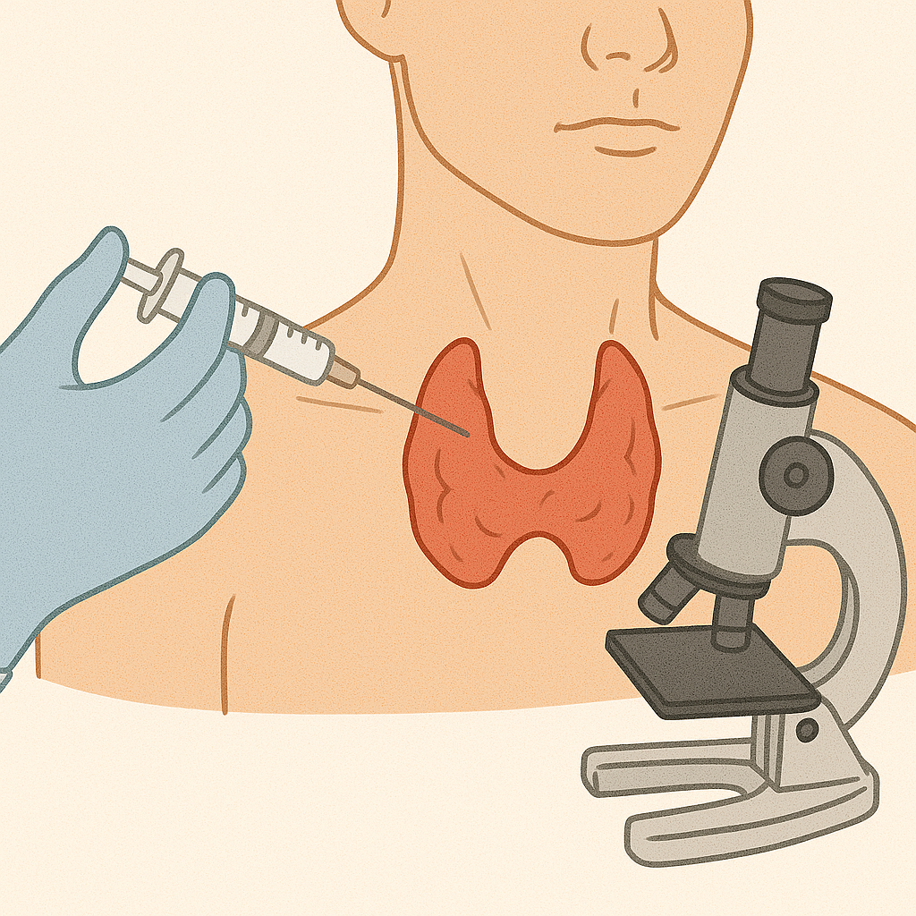 갑상선 암의 치료방법을 설명하는 이미지