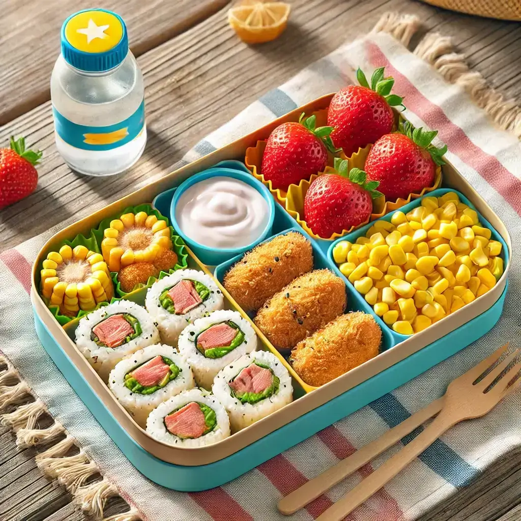 치킨텐더 주먹밥세트