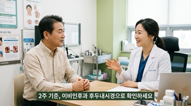 후두암 검진 이비인후과 방문 기준