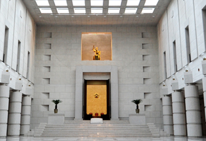 대한민국-대법원-청사내-조형물