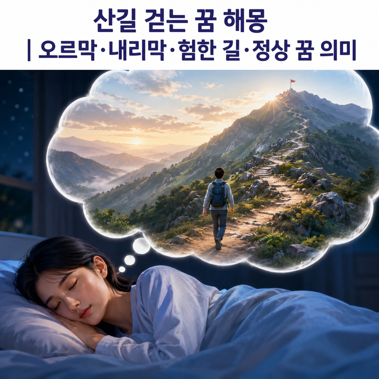 산길 걷는 꿈