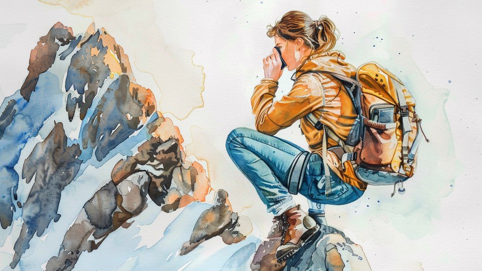 중년 등산이 답이다