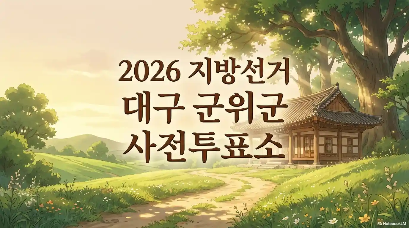 대구 군위군 사전투표소 위치 주소를 담은 글의 썸네일