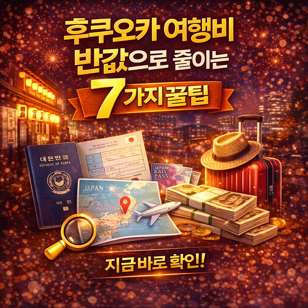 후쿠오카 땡처리 항공권 구매하러 가기