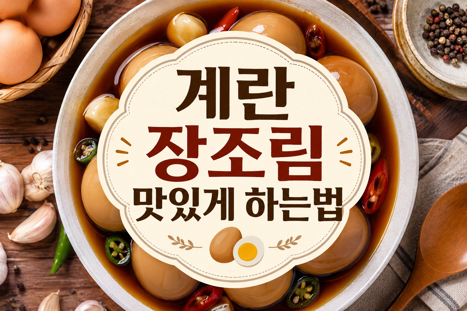 계란 장조림 맛있게 하는법