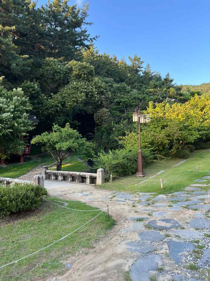 우암사적공원 정자