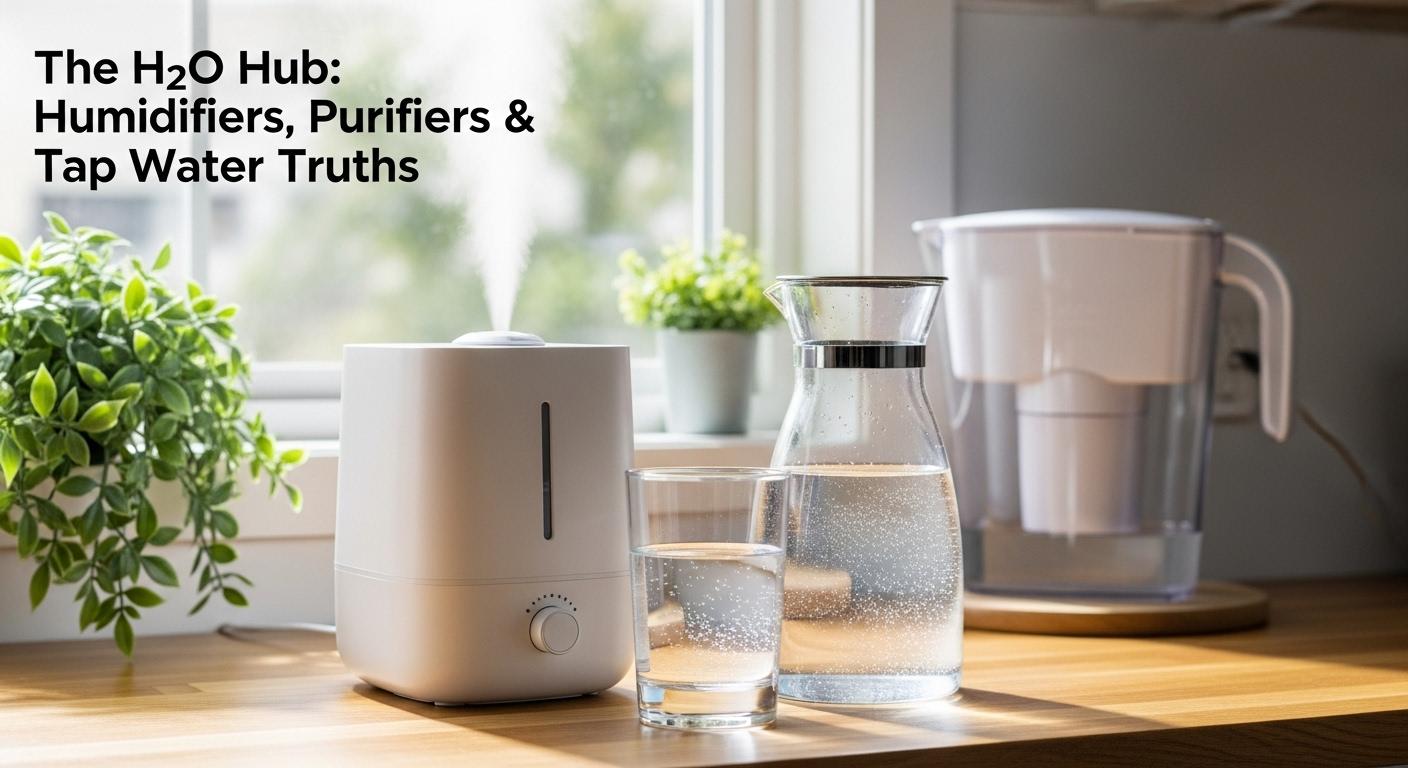 가습기 정수기 수돗물