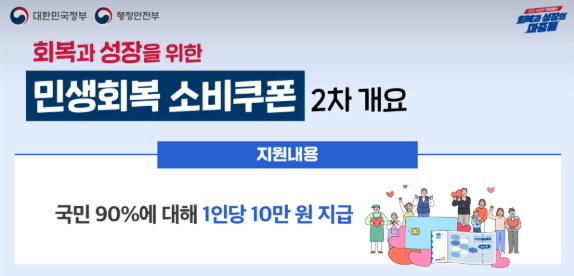 민생소비쿠폰 2차