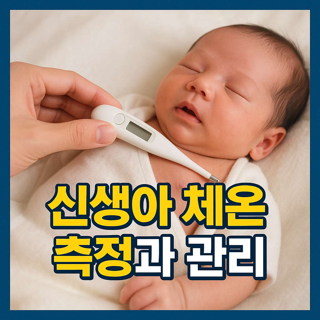 신생아 체온 측정과 관리