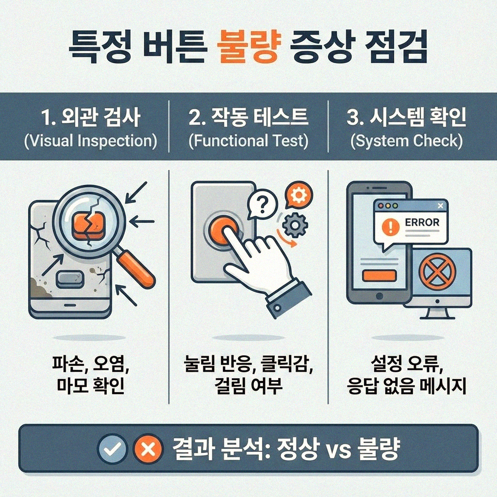 전기밥솥 버튼 고장 증상별 자가 점검 방법