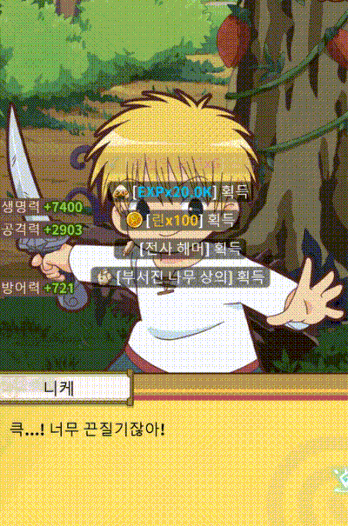 게임 공략화면