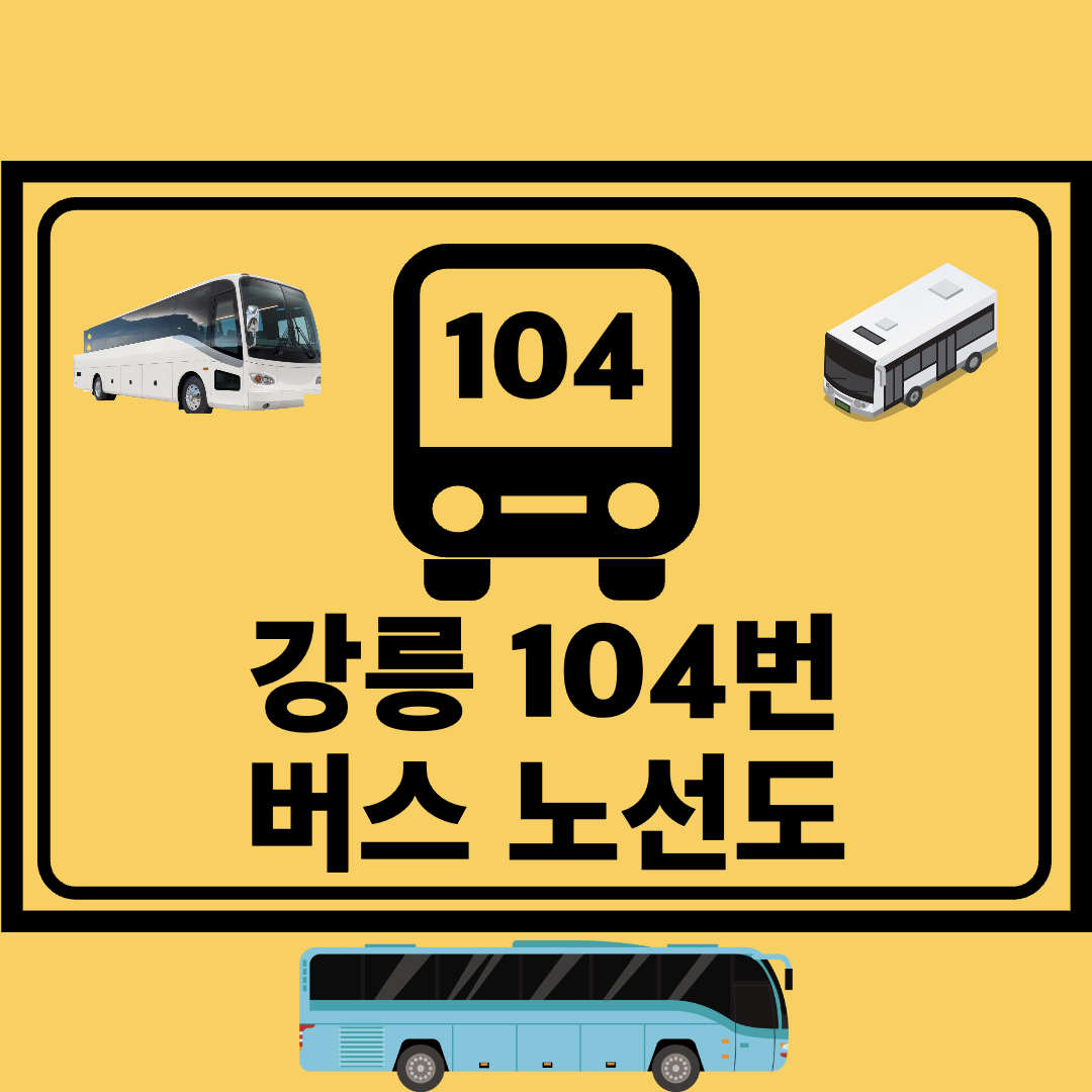 강릉_104번_일반버스_노선도